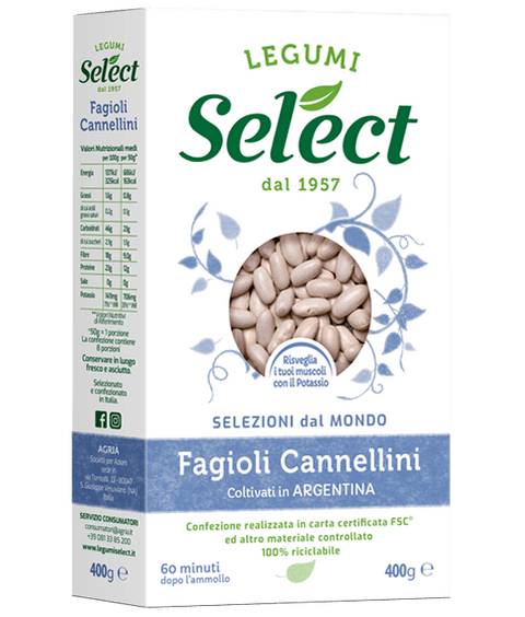 Fagioli cannellini secchi Argentina 400g