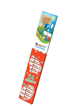 KINDER CIOCCOLATO MEZZO METRO, 24 UNITÀ - 300 GR