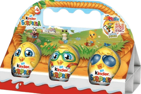 PASQUA OVETTO KINDER SORPRESA PULCINI CONFEZIONE DA 6, FERRERO