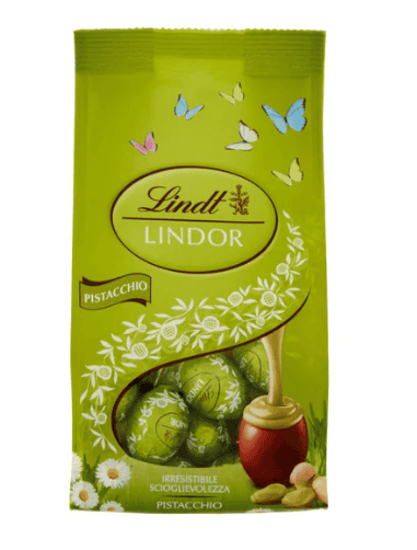 OVETTI LINDT LINDOR PISTACCHIO 180GR