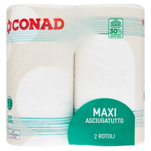 CONAD Maxi Asciugatutto 2 veli 2 rotoli