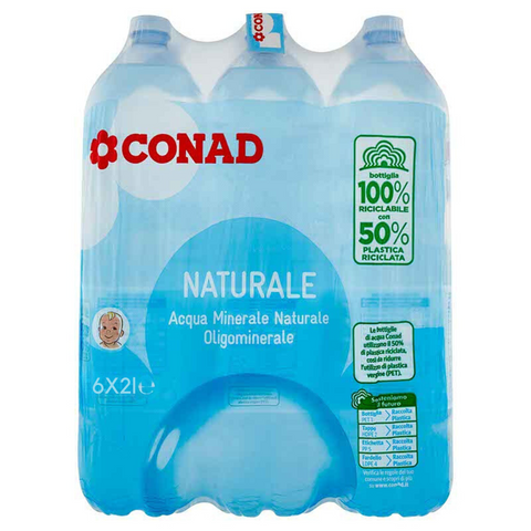 Acqua Minerale Naturale 2 l Conad