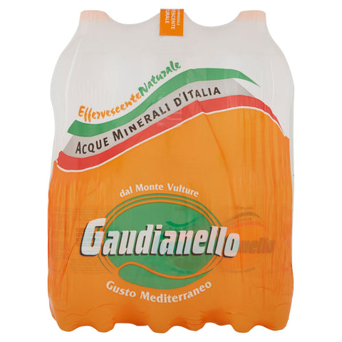 Gaudianello Effervescente Naturale 6 x 1,5 litri