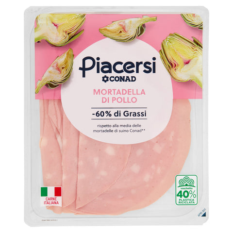 Mortadella di Pollo 100 g Piacersi Conad