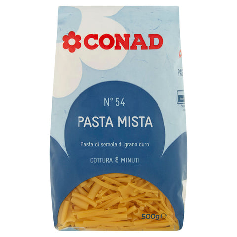 Pasta di Semola di Grano Duro N°54 Pasta Mista 500 g Conad