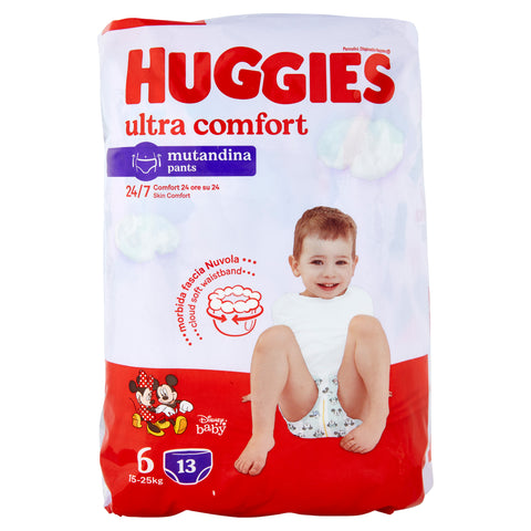 Pannolini Huggies ultra comfort mutandina tg.6