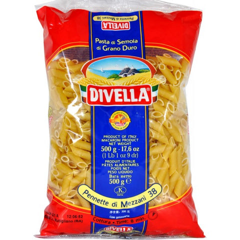 Pennette di Mezzani n. 38 Divella 500 gr