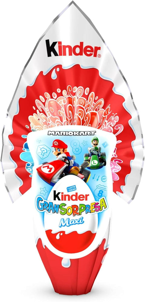 KINDER GRANSORPRESA MAXI MARIOKART - 220 G