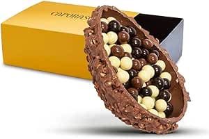 UOVO ARTIGIANALE A METÀ RIPIENO DI PRALINE CIOCCOLATO AL LATTE CAPORASO 800 G