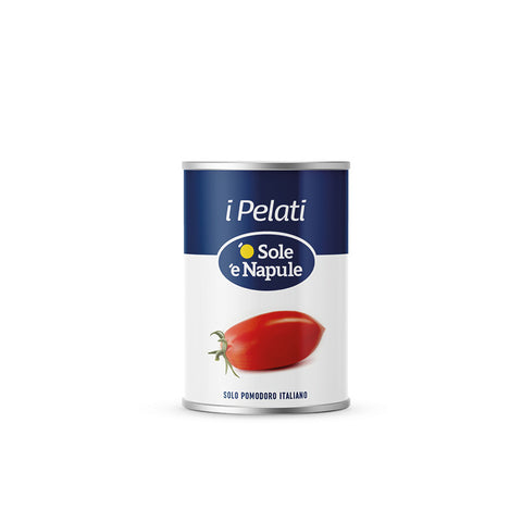 PEELED TOMATO WITH BASIL