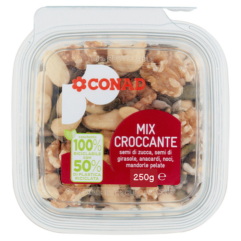 Mix croccante conad vaschetta 250gr