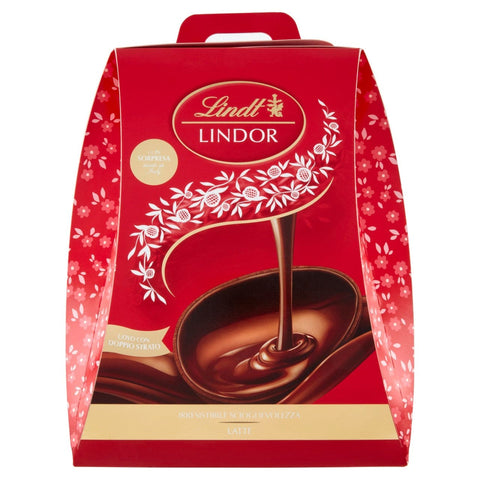 LINDT LINDOR UOVO CON DOPPIO STRATO LATTE 360 G