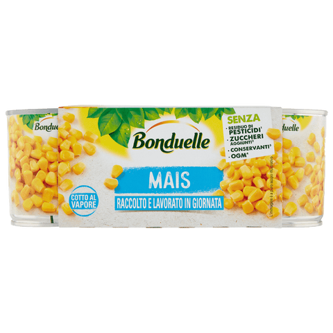 Mais lesso cotto al vapore Bonduelle 150gr X3