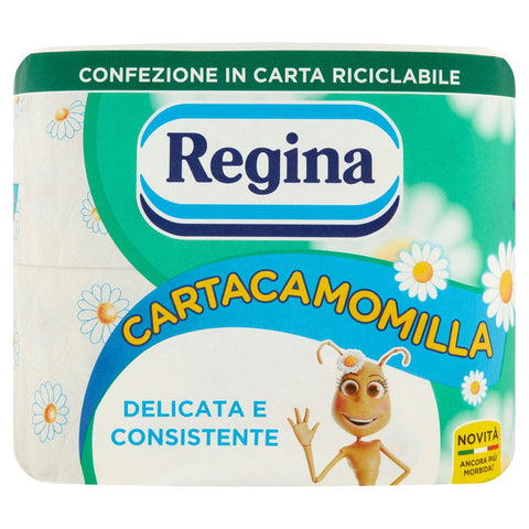 Carta igienica camomilla Regina X4 rotoli