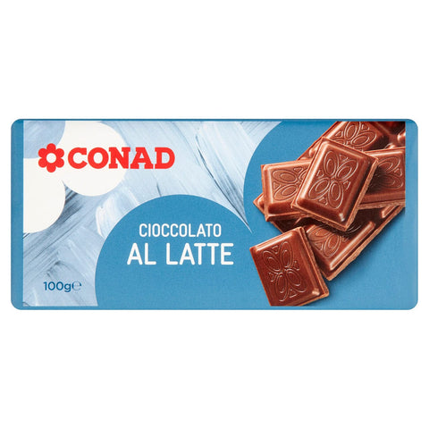 Tavoletta Cioccolato Al Latte Conad 100gr