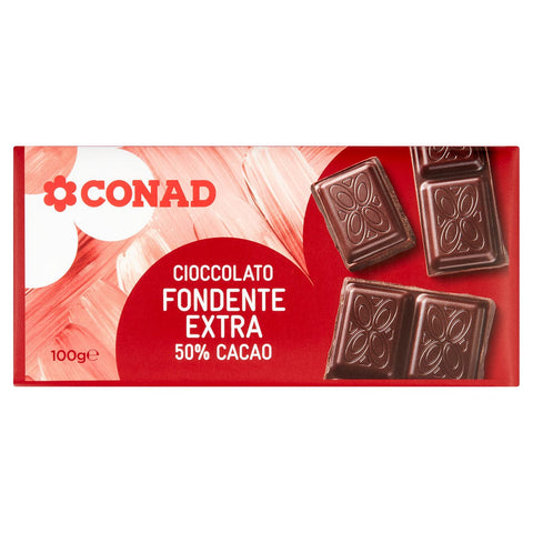 Tavoletta Cioccolato Fondente Conad 100gr