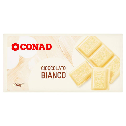 Tavoletta Cioccolato Bianco Conad 100gr