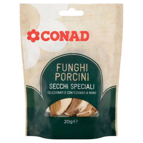 Funghi porcini secchi speciali Conad 20gr