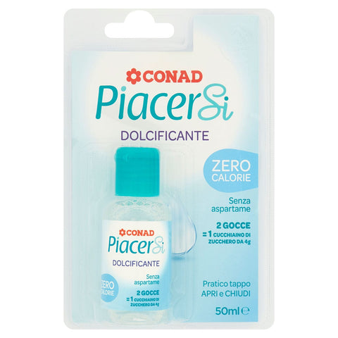 Dolcificante liquido piacerSì Conad 50ml