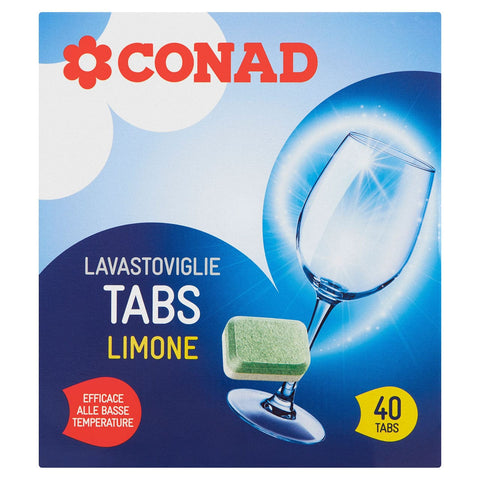 Tabs Lavastoviglie X40 Limone