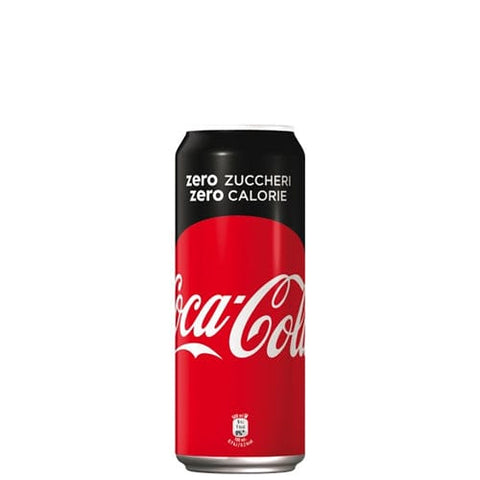 Coca cola zero in lattina 33 cl