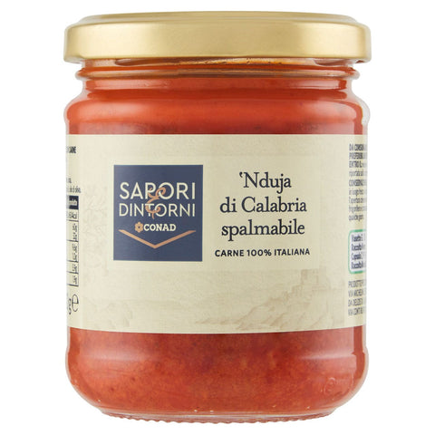 Nduja di Calabria spalmabile 180 g Sapori & Dintorni Conad