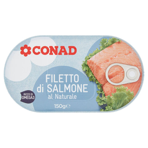 Filetti al salmone naturale 150gr