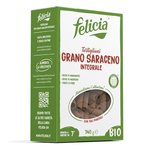 Tortiglioni al grano saraceno Felicia 340gr